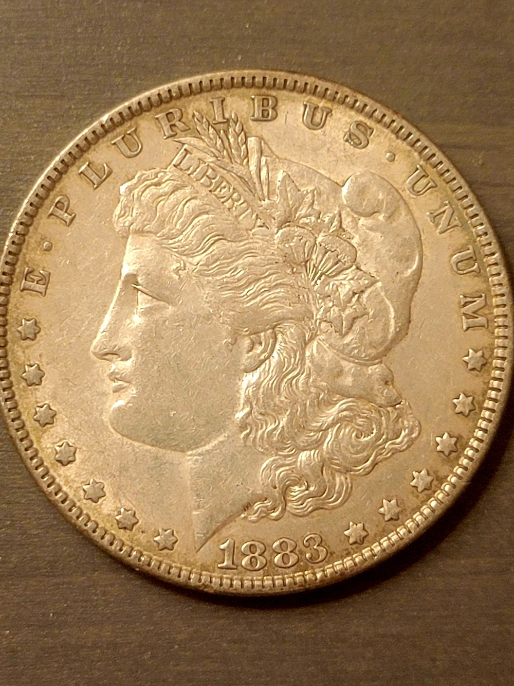 ​1883 Morgan Silver Dollar - Vintage Collectible Coin